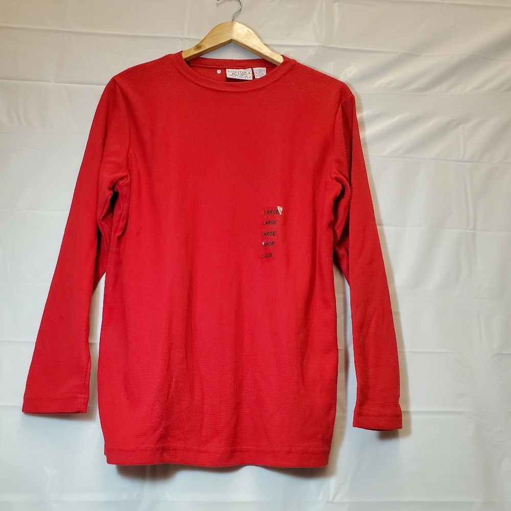 NOWT MONTANA BLUES JEAN COMPANY Red Long Sleeve Wa